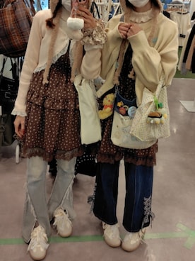 「アイテム（ワンピース/ドレス）」を使った、asuka_423711さん（レディース・158cm・20代）の秋コーディネート