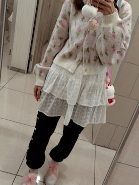 「アイテム（スカート）」を使った、asuka_423711さん（レディース・158cm・20代）の秋コーディネート