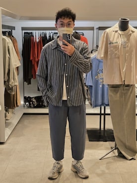 Chuo liさん（骨格ナチュラル・メンズ・176cm）の秋コーディネート