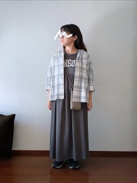 「アイテム（その他ベビーウェア）」を使った、もちいりかさん（レディース・148cm）の秋コーディネート