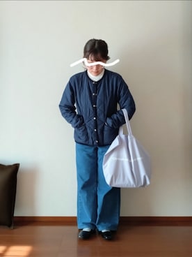 「BONLECILL（ボンルシール）のアイテム」を使った、もちいりかさん（レディース・148cm）の春コーディネート