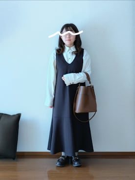 「Edit Sheen（エディットシーン）のアイテム」を使った、もちいりかさん（レディース・148cm）の春コーディネート