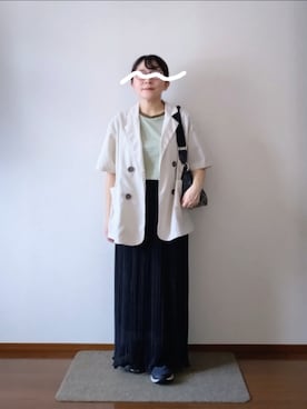 「classicalelf（クラシカルエルフ）のアイテム」を使った、もちいりかさん（レディース・148cm）の夏コーディネート