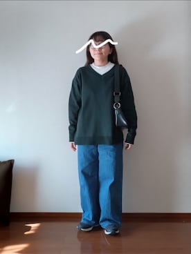 「しまむら（シマムラ）のアイテム」を使った、もちいりかさん（レディース・148cm）の秋コーディネート