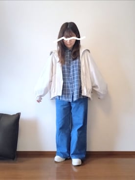 「しまむら（シマムラ）のアイテム」を使った、もちいりかさん（レディース・148cm）の春コーディネート