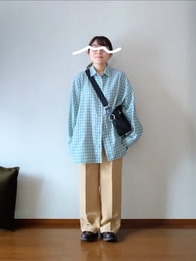 「しまむら（シマムラ）のアイテム（バッグ）」を使った、もちいりかさん（レディース・148cm）の春コーディネート