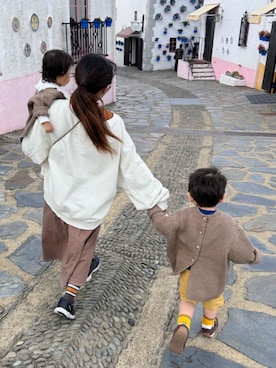 もちいりかさん（骨格ストレート・レディース・148cm）の秋コーディネート