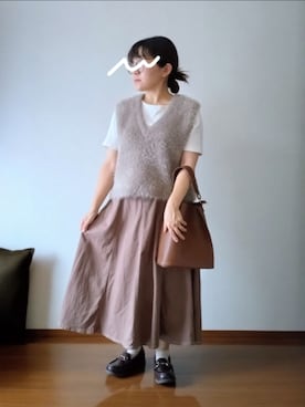 「アイテム（サングラス）」を使った、もちいりかさん（レディース・148cm）の秋コーディネート