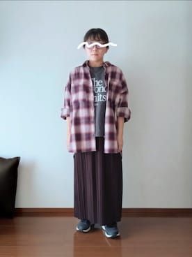 「しまむら（シマムラ）のアイテム」を使った、もちいりかさん（レディース・148cm）の秋コーディネート