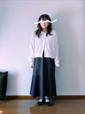 「しまむら（シマムラ）のアイテム」を使った、もちいりかさん（レディース・148cm）の春コーディネート