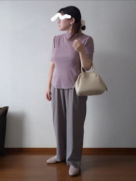 「アイテム（パンプス）」を使った、もちいりかさん（レディース・148cm）の夏コーディネート