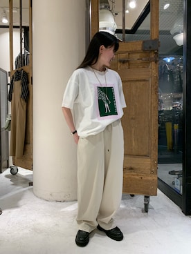 「rapiecage（ラピエサージュ）のアイテム」を使った、nakamura.さん（レディース・153cm）の春コーディネート