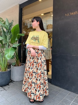 「FIL DE FER（フィルデフェール）のアイテム」を使った、nakamura.さん（レディース・153cm）の春コーディネート