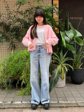 「NOMBRE IMPAIR（ノンブルアンペール）のアイテム（ニット/セーター）」を使った、nakamura.さん（レディース・152cm）の秋コーディネート