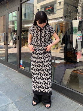 「NOMBRE IMPAIR（ノンブルアンペール）のアイテム」を使った、nakamura.さん（レディース・153cm）の春コーディネート