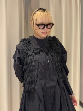 「アイテム（ニット/セーター）」を使った、ohanasannさん（レディース・166cm）の夏コーディネート
