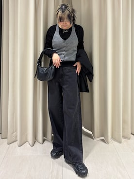 「アイテム（その他トップス）」を使った、ohanasannさん（レディース・166cm）の秋コーディネート