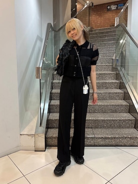 「KBF（ケイビーエフ）のアイテム」を使った、ohanasannさん（レディース・166cm）の夏コーディネート