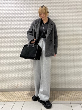 ohanasannさん（レディース・166cm）の冬コーディネート