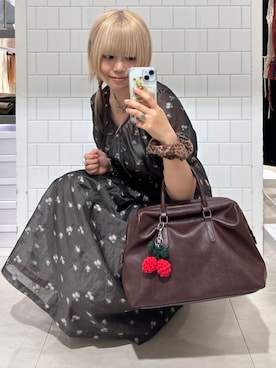 「SMELLY（スメリー）のアイテム（財布/小物）」を使った、ohanasannさん（レディース・166cm）の夏コーディネート