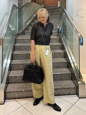 「KBF（ケイビーエフ）のアイテム」を使った、ohanasannさん（レディース・166cm）の夏コーディネート