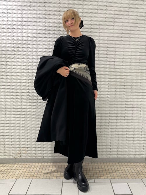 ベロアシャーリングドレス（ワンピース）｜KBF（ケイビーエフ）の