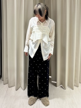 「アイテム（その他シューズ）」を使った、ohanasannさん（レディース・166cm）の秋コーディネート