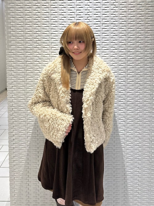 セール】フォルムボアジャケット（その他アウター）｜KBF