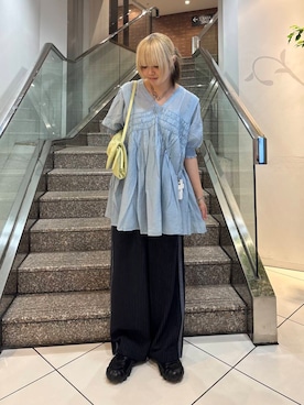 「KBF（ケイビーエフ）のアイテム」を使った、ohanasannさん（レディース・166cm）の夏コーディネート