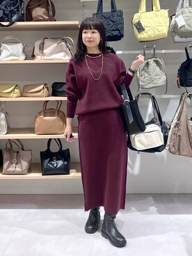 saoさん（レディース・157cm）の秋コーディネート