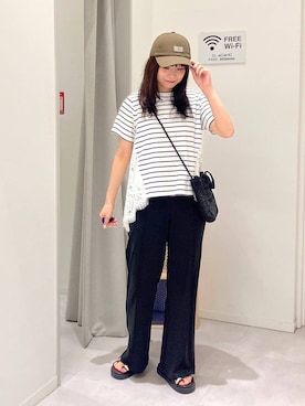 saoさん（レディース・157cm）の夏コーディネート