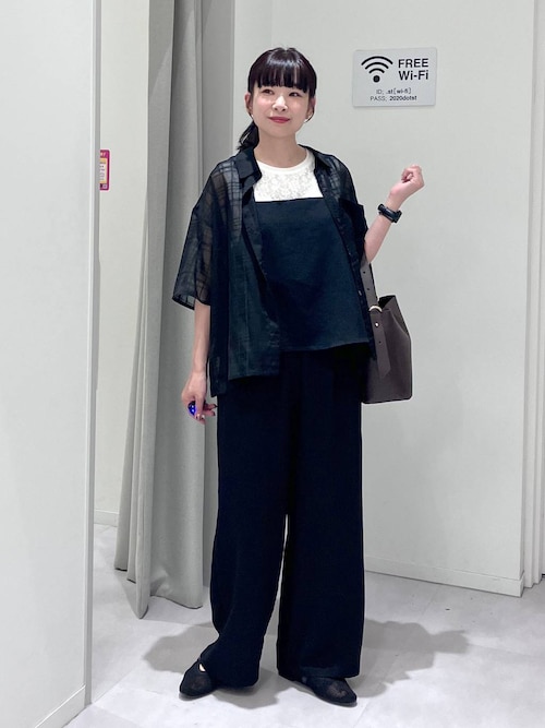新品　グローバルワーク　グレー 冷感サロペット Tシャツセット　Mサイズ GLOBAL WORK サロペット オーバーオール 冷感サロペ＊Tシャツ