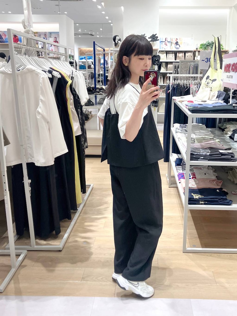 GLOBAL WORK ＊冷感サロペ＊TシャツSET 冷感サロペ＊Tシャツセット/495699（サロペット/オーバーオール