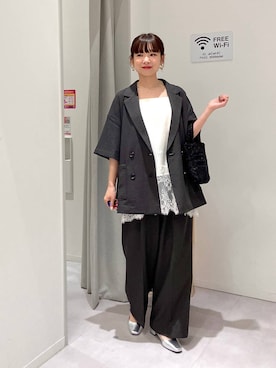 saoさん(レディース・157cm)の夏コーディネート