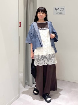 saoさん（レディース・157cm）の春コーディネート