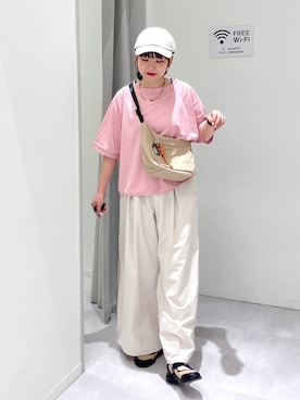 「アイテム（ピアス（両耳用））」を使った、saoさん（レディース・157cm・40代）の夏コーディネート