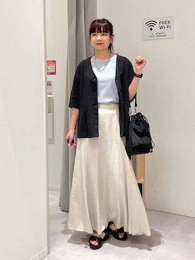 saoさん(レディース・157cm)の夏コーディネート