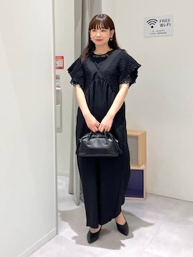 「GLOBAL WORK（グローバルワーク）のアイテム（アクセサリー）」を使った、saoさん（レディース・157cm）の夏コーディネート