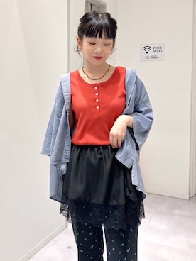 saoさん(レディース・157cm)の夏コーディネート