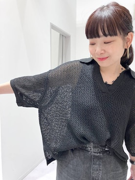 「アイテム（ピアス（両耳用））」を使った、saoさん（レディース・157cm・30代）の夏コーディネート