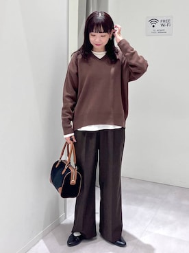 saoさん（レディース・157cm）の秋コーディネート