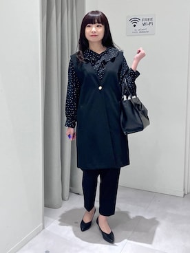 saoさん（レディース・157cm）の冬コーディネート