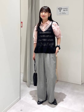 saoさん（レディース・157cm）の春コーディネート