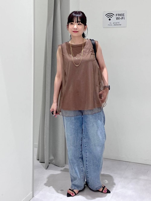 たろり  GLOBAL WORK（グローバルワーク） ピアス スクエアストーンピアス