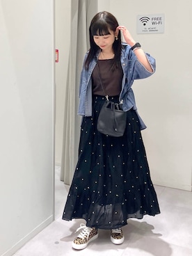 saoさん（レディース・157cm）の春コーディネート