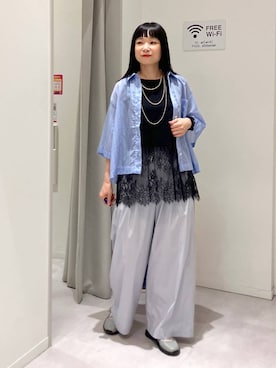 saoさん（レディース・157cm）の夏コーディネート