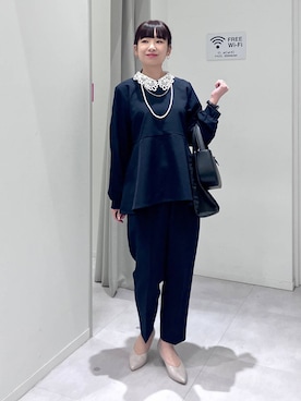 saoさん（レディース・157cm）の冬コーディネート