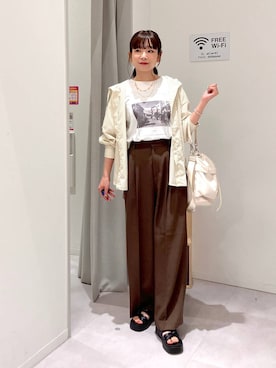 saoさん(レディース・157cm)の夏コーディネート