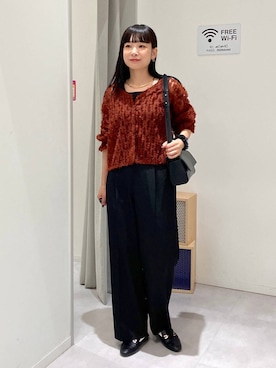 「GLOBAL WORK（グローバルワーク）のアイテム（アクセサリー）」を使った、saoさん（レディース・157cm）の夏コーディネート
