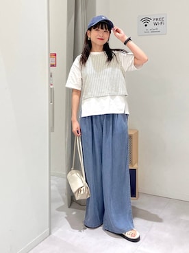 saoさん(レディース・157cm)の夏コーディネート